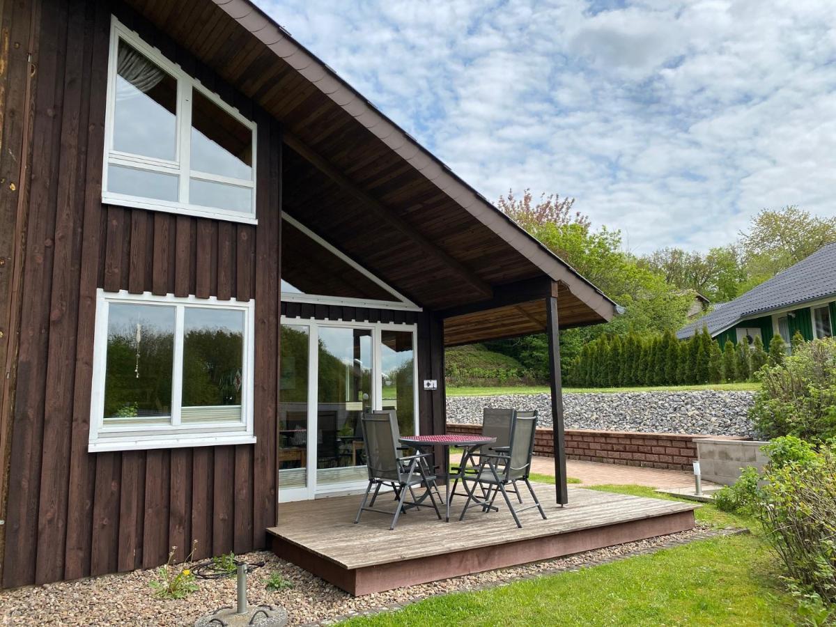 Extertal-Ferienpark - Premium-Ferienhaus Sonnenhuegel #36 Exteriör bild