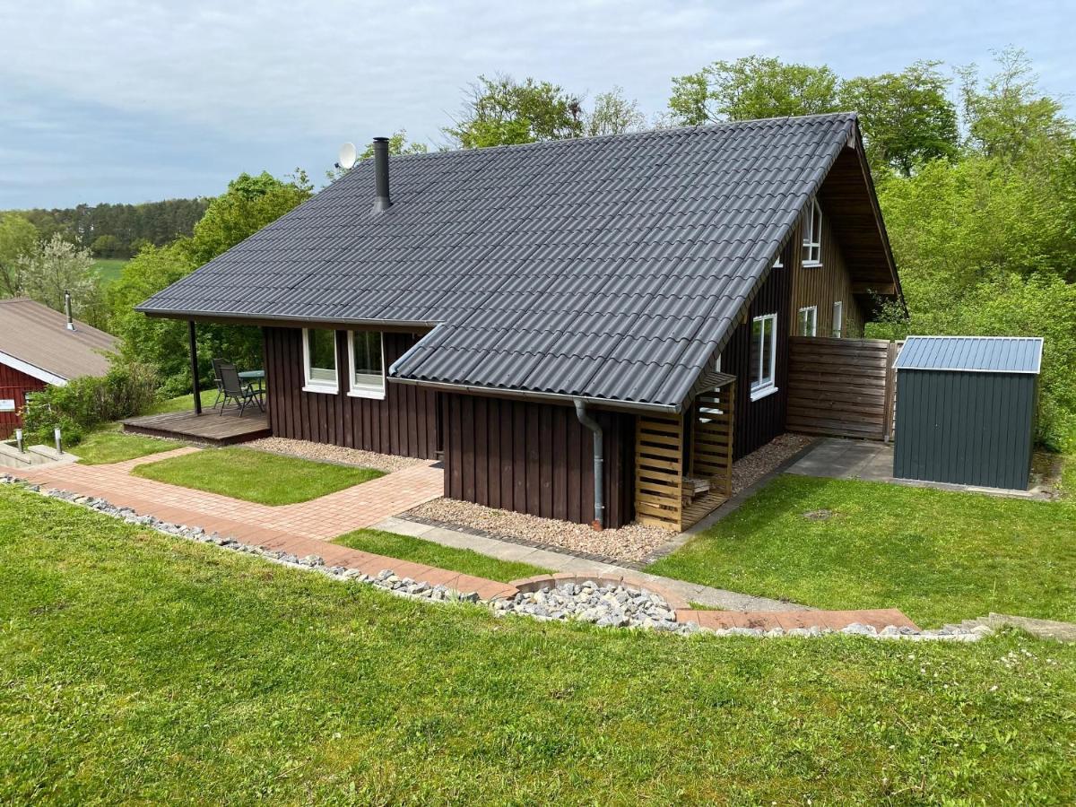 Extertal-Ferienpark - Premium-Ferienhaus Sonnenhuegel #36 Exteriör bild